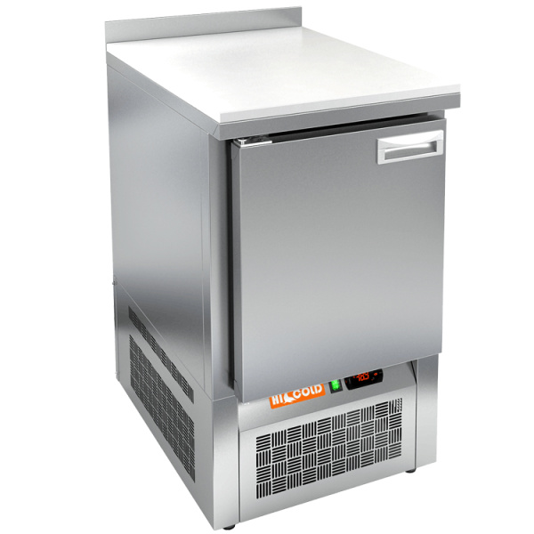 Холодильный стол HICOLD GNE1/TN, полипропилен, нижн, 1 дверь (-2...+10°С)